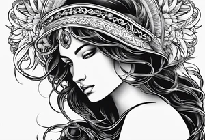 Venus the goddess tattoo idea