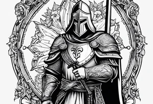crusader tattoo idea