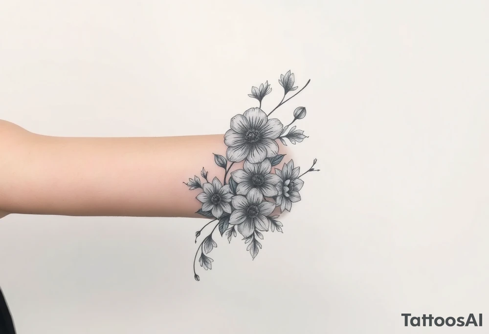 Religious tattoo that also symbolizes mental health. Maybe something to do with still finding light in the darkness. Maybe a bible at the bottom and some flowers blooming for the mental health aspect. Tattoo will be a half sleeve on my forearm tattoo idea