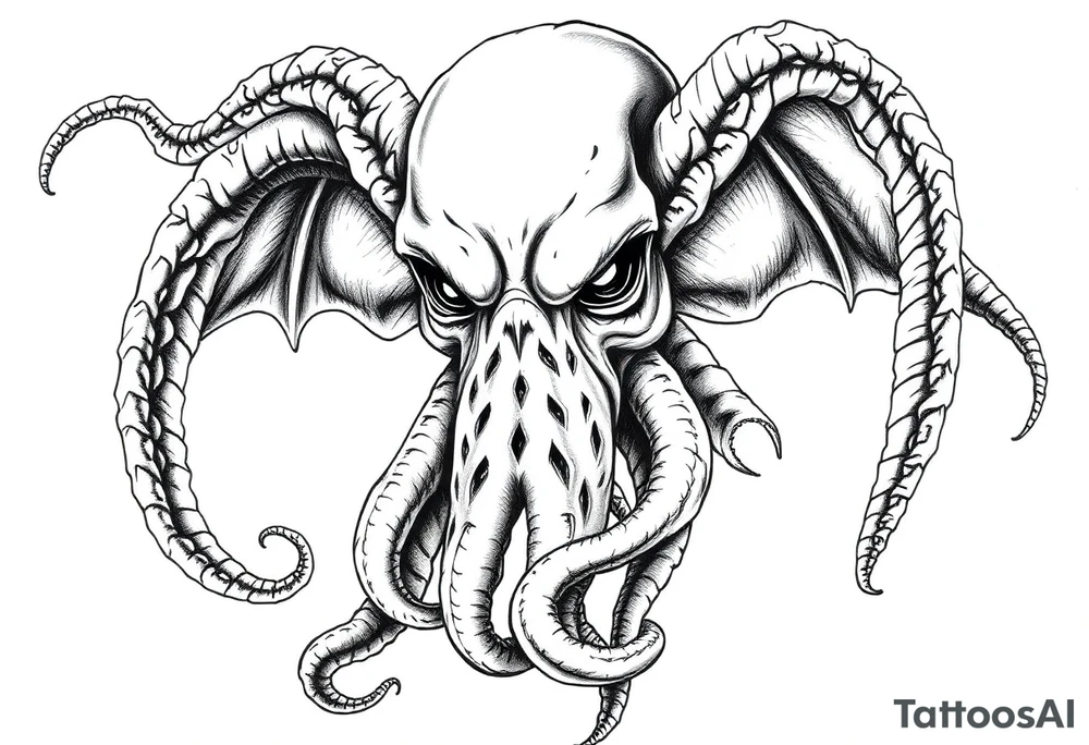 Cthulhu tattoo idea