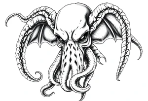 Cthulhu tattoo idea