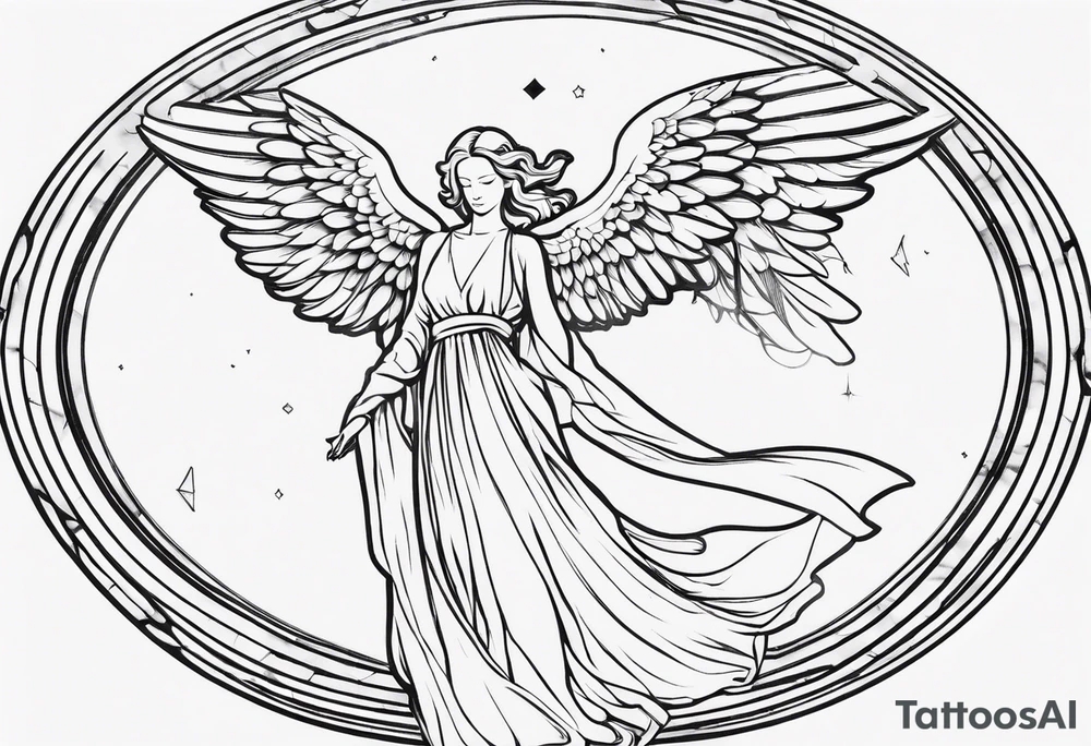 I saw the angel in the marble and carved until I set her free tattoo idea