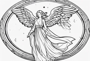 I saw the angel in the marble and carved until I set her free tattoo idea