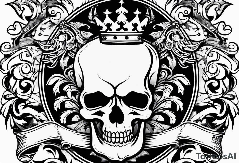 scottish crest tattoo idea