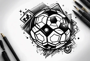 football my life tattoo idea