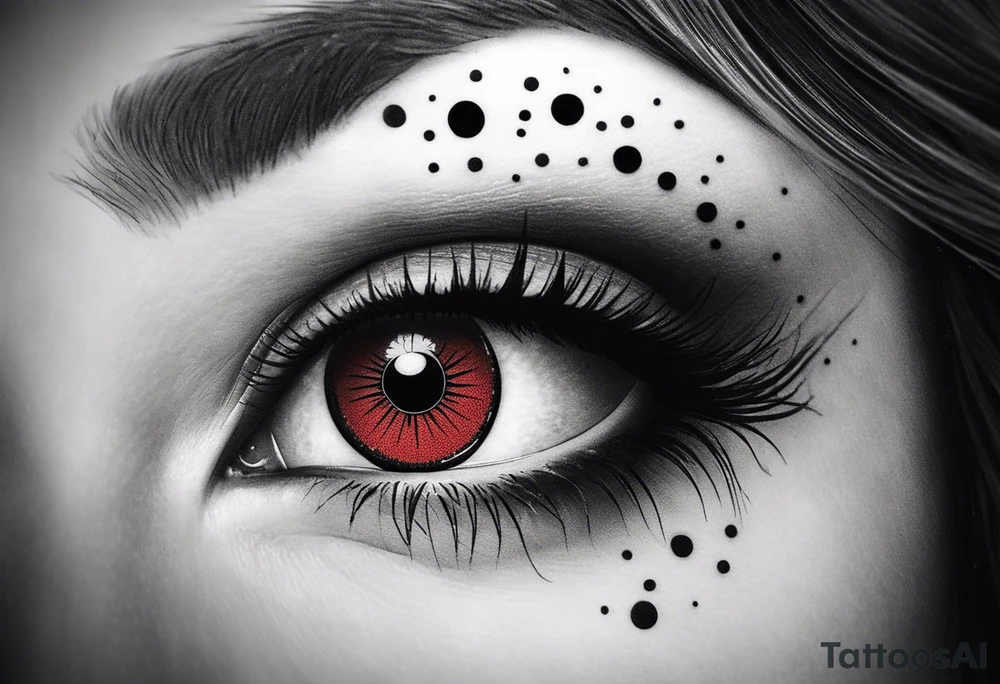 Sharingan eyes tattoo idea