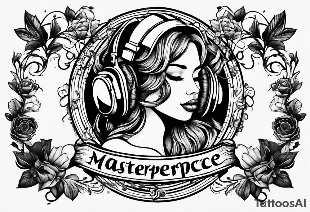 Music tattoo idea