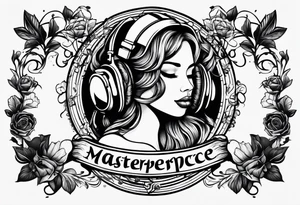 Music tattoo idea