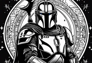 Mandalorian tattoo idea