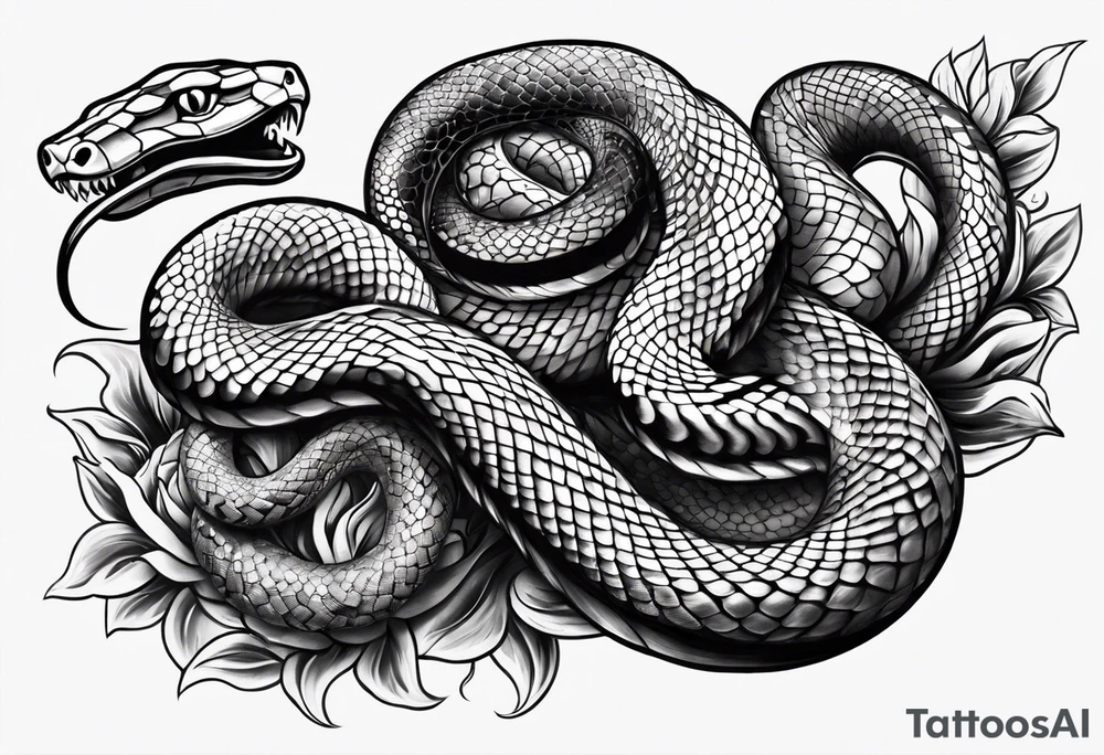 snake tattoo idea