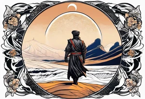 From the books dune, something representing Usul tattoo idea