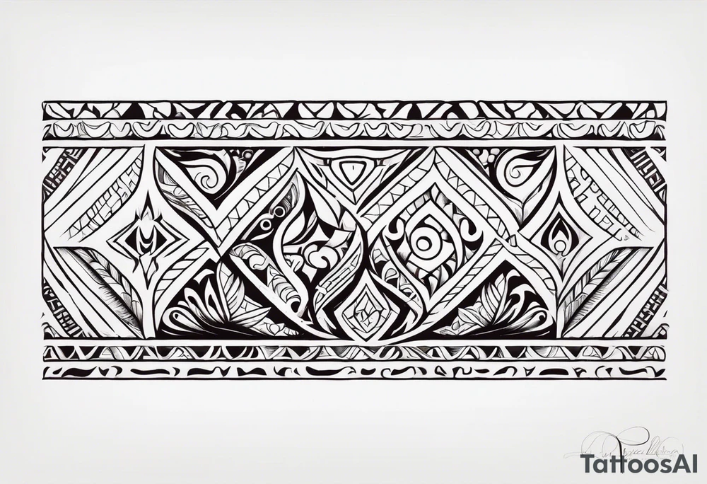 maori tribal  half sleeve tattoo tattoo idea