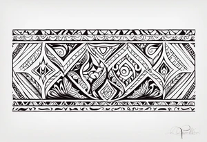 maori tribal  half sleeve tattoo tattoo idea