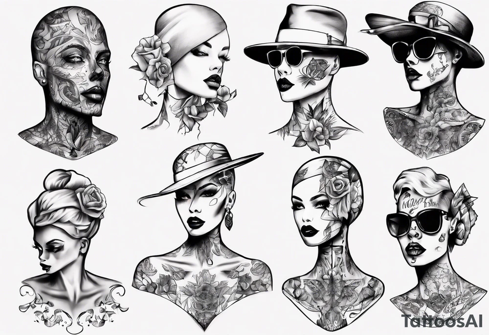Taylor mannequin sketch tattoo idea