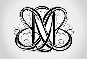 infinity symbol + Pam tattoo idea