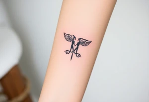 Gemini zodiac sign tattoo idea