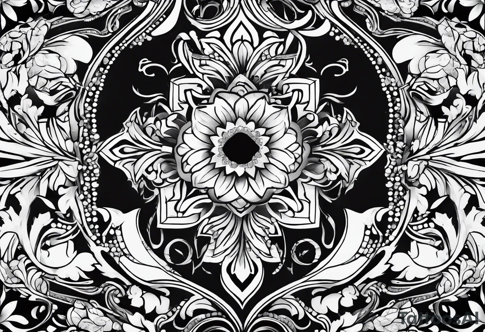 Onyx stone tattoo tattoo idea