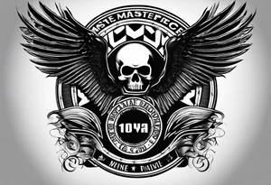 harley davidson pow mia memorial tattoo for my grandpa tattoo idea