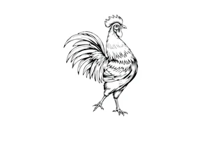 A big cock tattoo idea