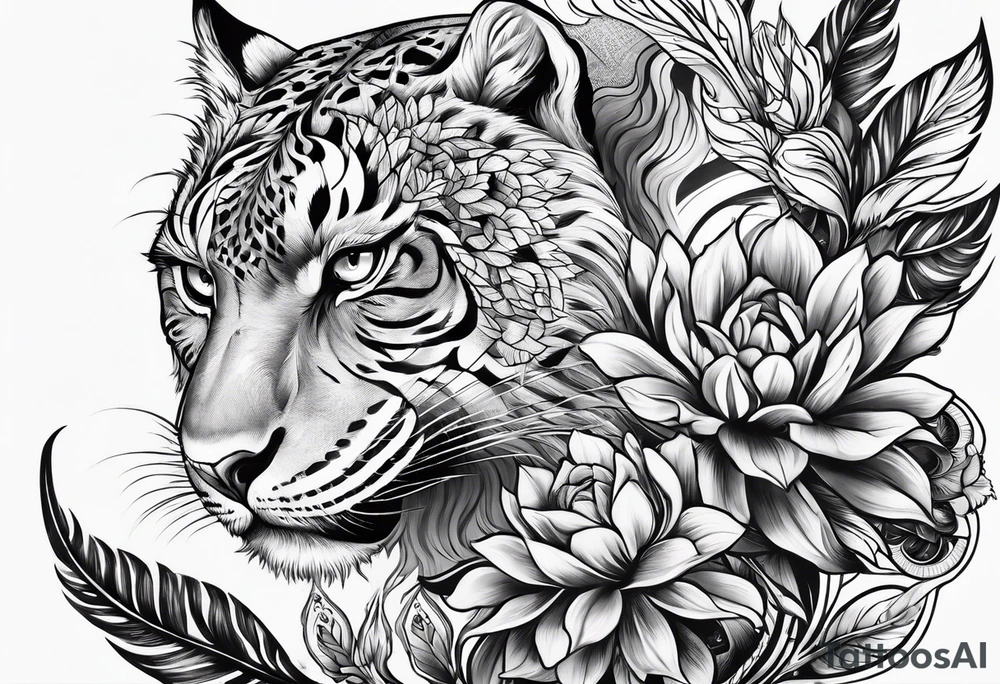 caboclo de lança tattoo idea