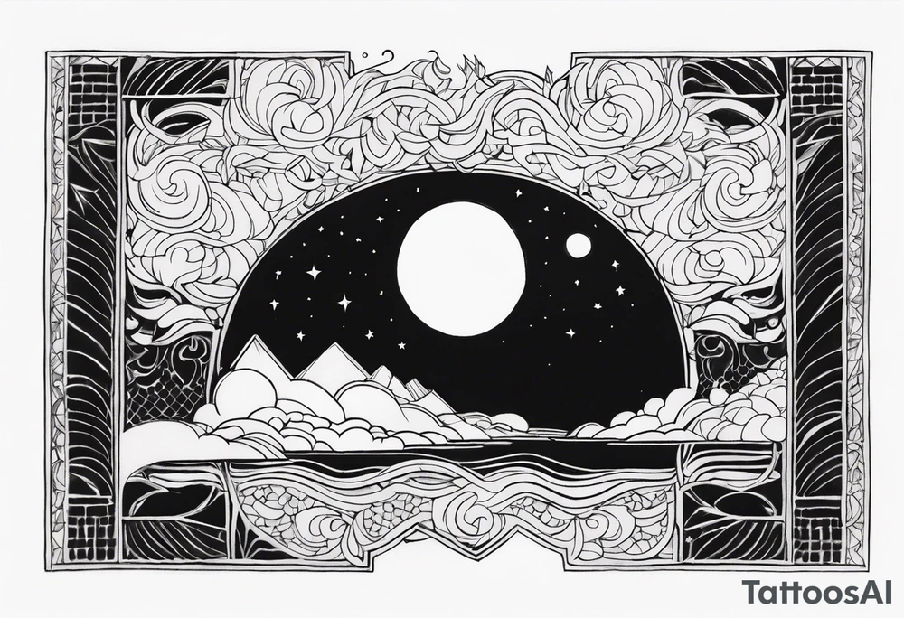 Goodnight moon and goodnight you, when you're all that I think about tattoo idea