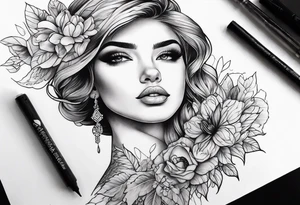cute forearm tattoo idea