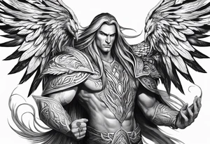 Kael'Thas and his phoenix tattoo idea