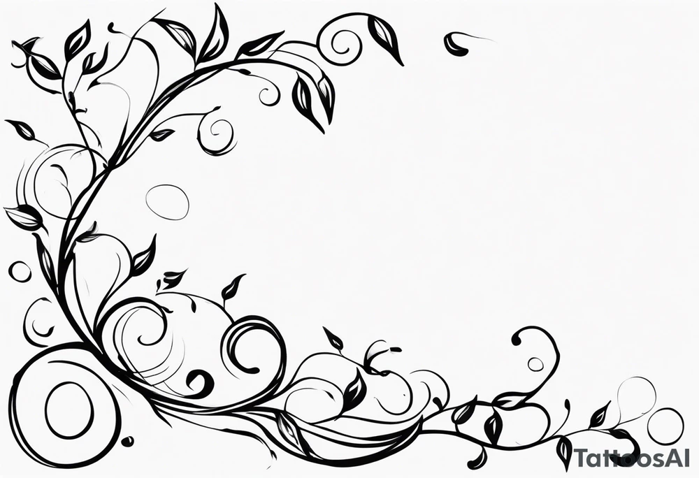 vines tattoo idea