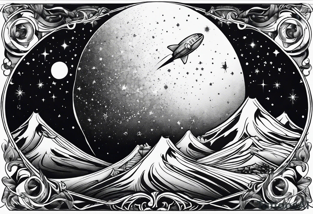 milkway tattoo idea