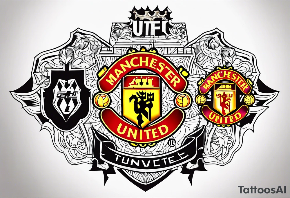 manchester united tattoo idea