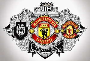 manchester united tattoo idea