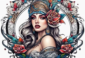 Naked tattoo idea