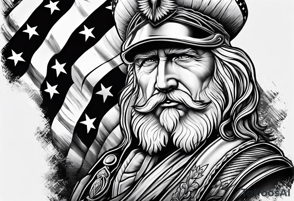 Patriot tattoo idea