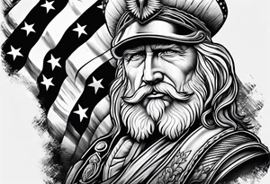 Patriot tattoo idea