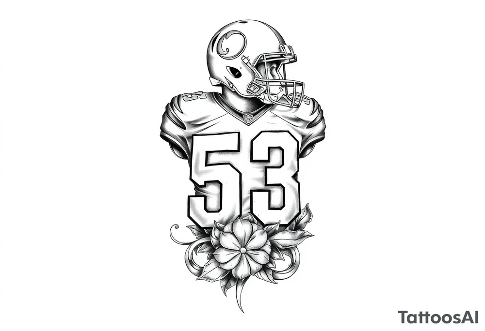 Portland oregon, football 53 tattoo idea