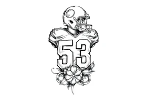 Portland oregon, football 53 tattoo idea