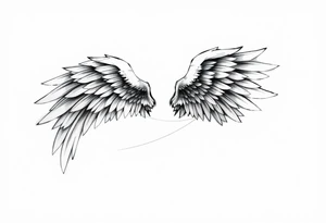 angel wings 
rest easy 
thomas wayne adams tattoo idea