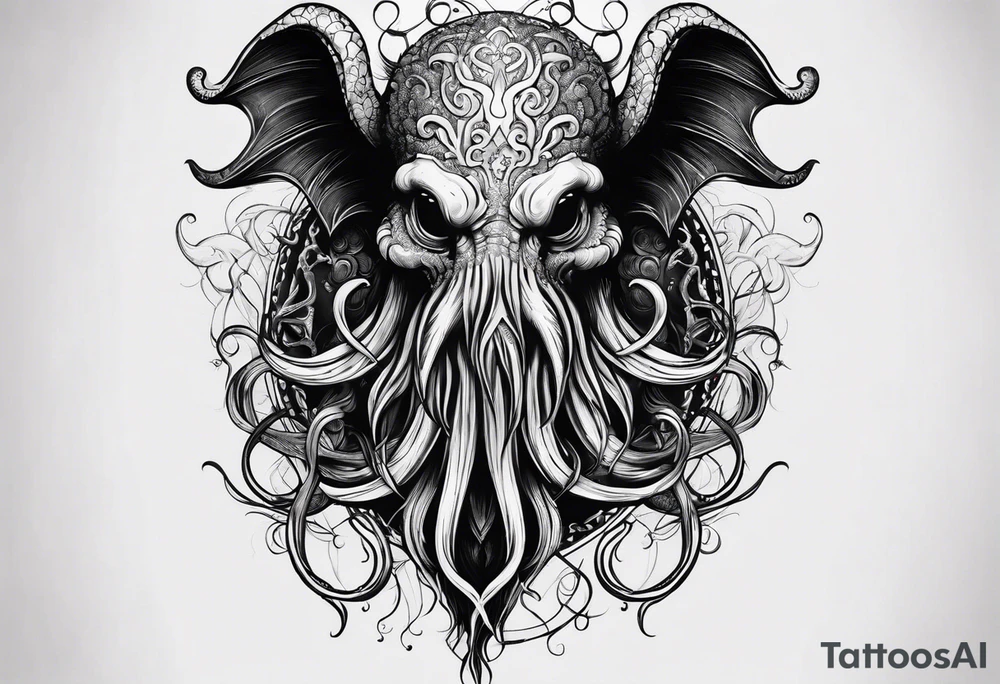 Chthulu tattoo idea