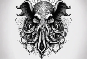 Chthulu tattoo idea