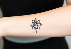 Minimalist tattoo for women scientist tattoo idea