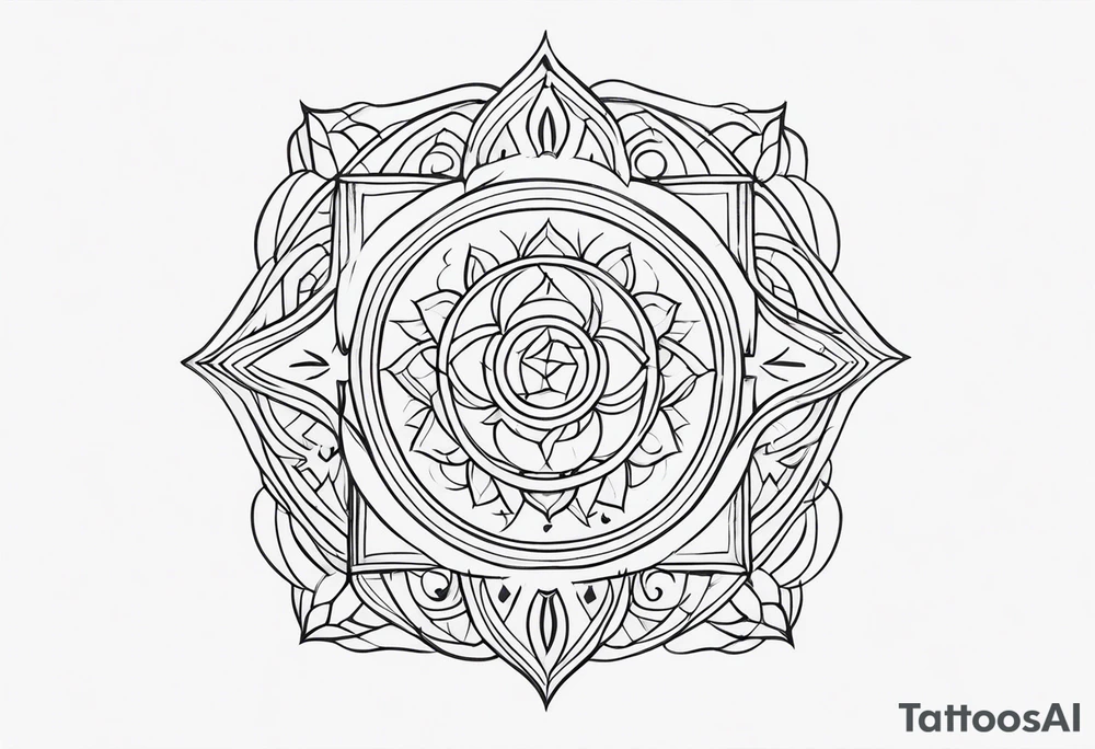 Família e Deus tattoo idea