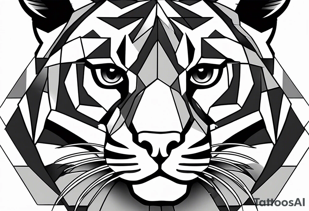 Cougar tattoo idea