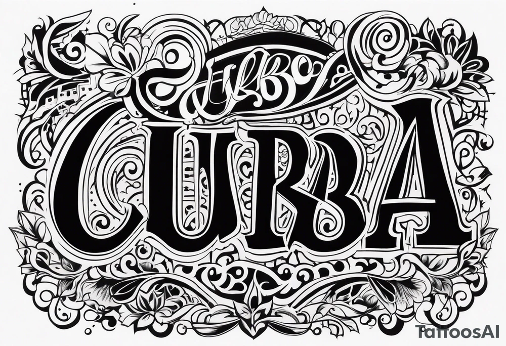 Cuba tattoo tattoo idea