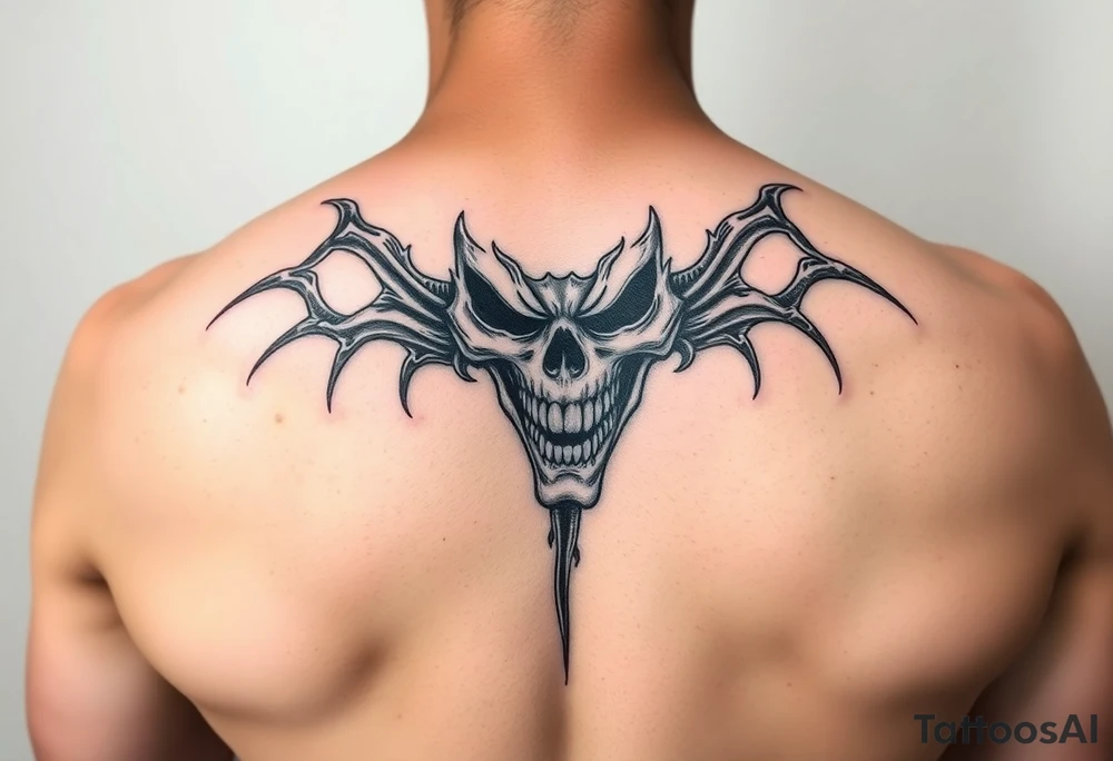 Spooky jackolanturn evil tattoo idea