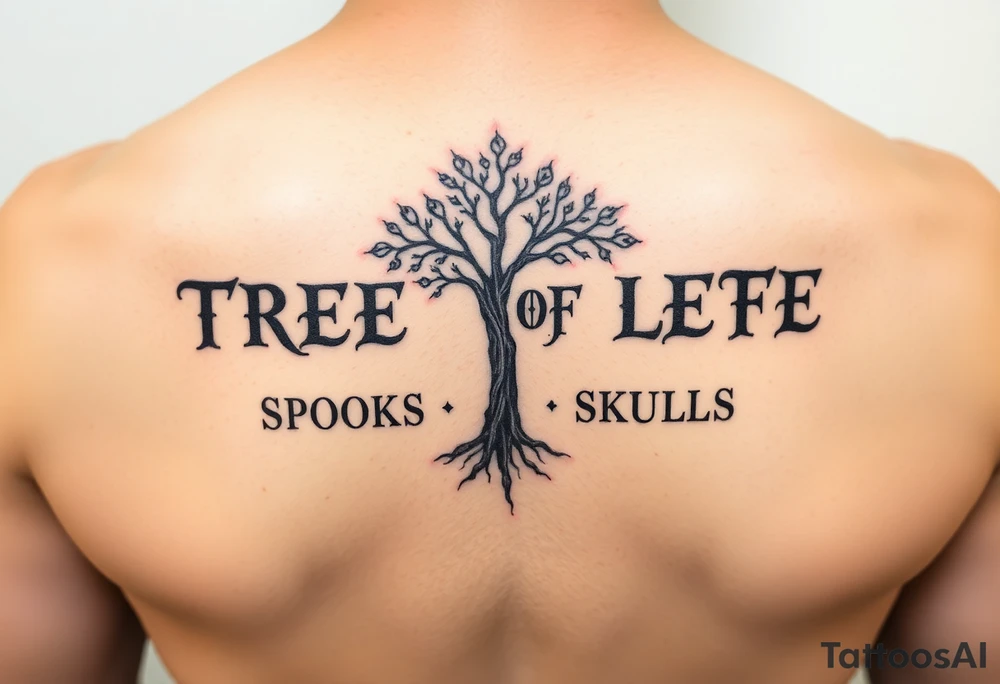 TREE OF LIFE
SPOOKS SKULLS tattoo idea
