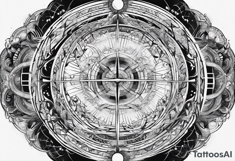 wormhole scheme tattoo idea