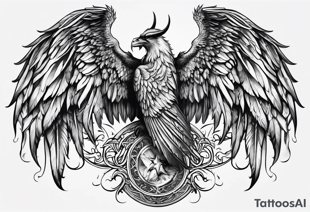 back tattoo with one angel wing and one devil wing tattoo idea back tattoo with one angel wing and one devil wing tattoo idea
