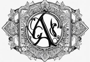 Alexis, in a gothic font tattoo idea