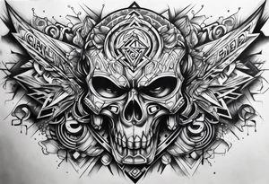 forearm street art graffiti "GenX OG" tattoo idea