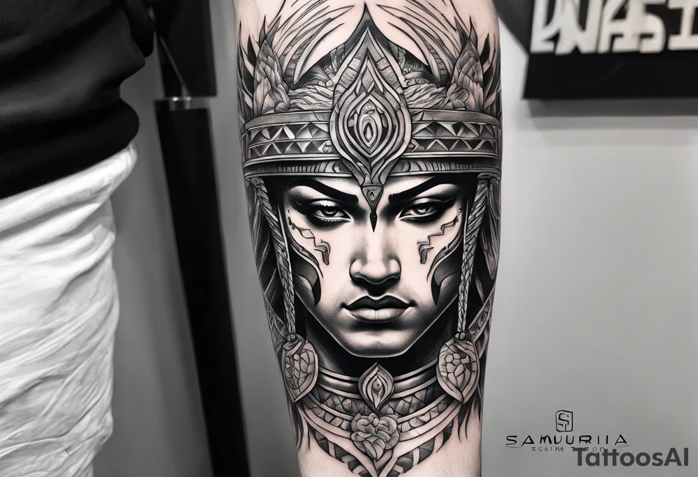 samuria forearm tattoo tattoo idea